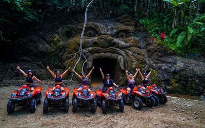 Quad Bike Through Gorilla Cave